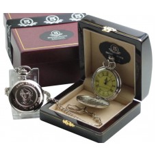 Anne Lister Pocket Watch in Polished Wood Case Anne Lister Pocket Watch in Polished Wood Case